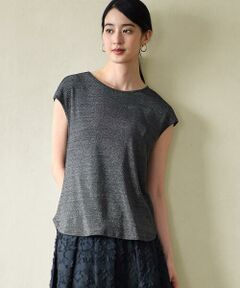 CHRISTIAN AUJARD Lサイズ / クリスチャン・オジャール　エルサイズ カットソー | 【大きいサイズ】ラメフライスカットソー