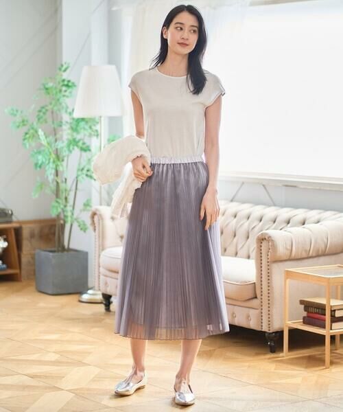 CHRISTIAN AUJARD Lサイズ / クリスチャン・オジャール　エルサイズ カットソー | 【大きいサイズ】ラメフライスカットソー | 詳細2