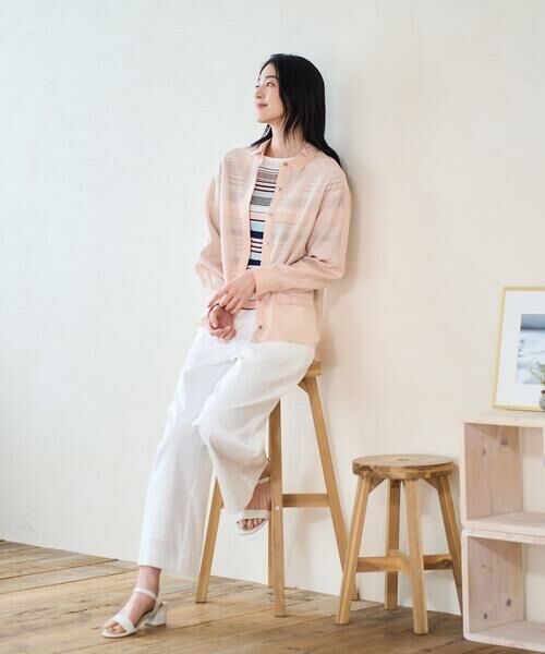 CHRISTIAN AUJARD Lサイズ / クリスチャン・オジャール　エルサイズ チノ・ワークパンツ | 【大きいサイズ】リネンリラックスワイドパンツ | 詳細4