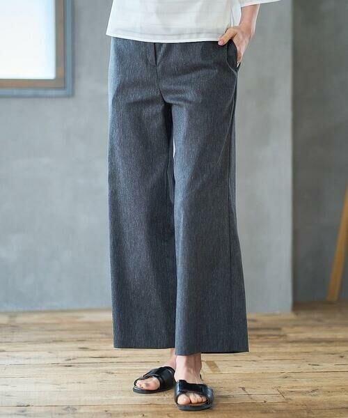 CHRISTIAN AUJARD Lサイズ / クリスチャン・オジャール　エルサイズ チノ・ワークパンツ | 【大きいサイズ】リネンリラックスワイドパンツ | 詳細16