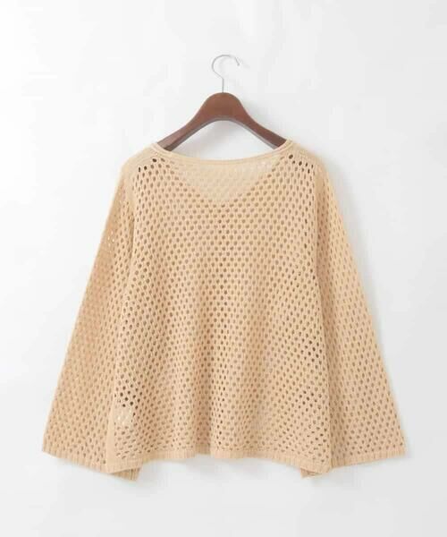 CHRISTIAN AUJARD Lサイズ / クリスチャン・オジャール　エルサイズ カーディガン・ボレロ | 【大きいサイズ】リネンライクニットカーディガン | 詳細5