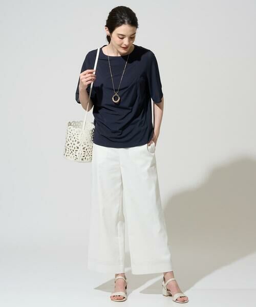 CHRISTIAN AUJARD Lサイズ / クリスチャン・オジャール　エルサイズ カットソー | 【大きいサイズ】ドレープカットソー | 詳細2