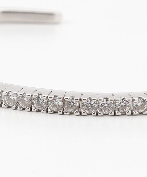 CHRISTIAN BERNARD PARIS / クリスチャン ベルナール パリ ブレスレット・バングル | シルバー　一連ストーンバングル | 詳細4