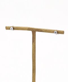 CHRISTIAN BERNARD PARIS / クリスチャン ベルナール パリ ピアス・イヤリング | ラウンドシェイプストーン　スタッズピアス