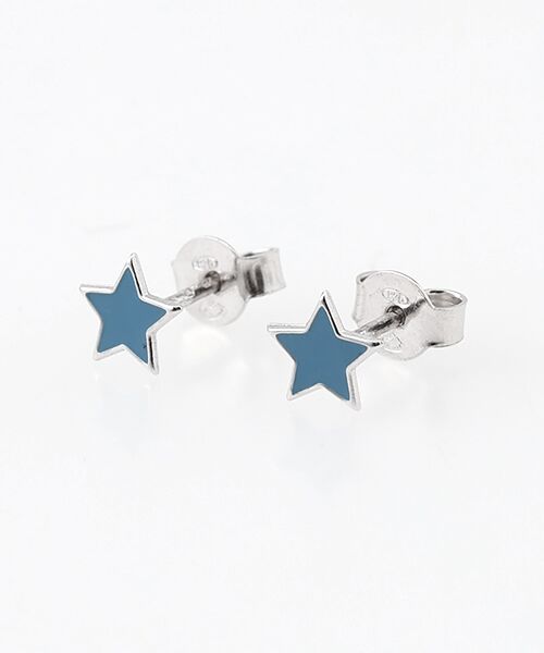 CHRISTIAN BERNARD PARIS/クリスチャン ベルナール パリ スター スタッズピアス ブルー系 F CHRISTIAN BERNARD PARIS/クリスチャン ベルナール パリ スター スタッズピアス ブルー系 F