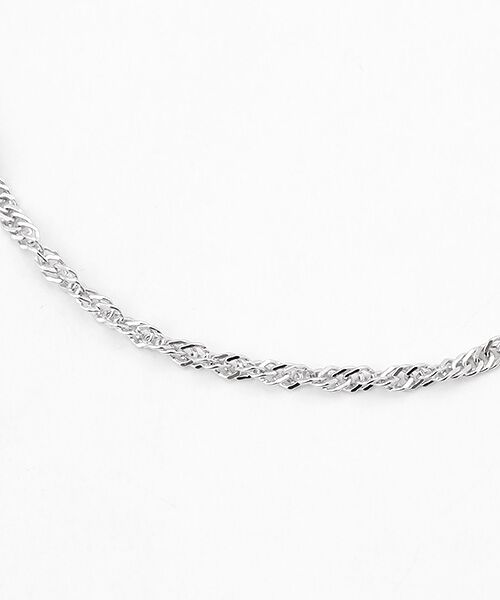 CHRISTIAN BERNARD PARIS / クリスチャン ベルナール パリ アンクレット | シルバー　ねじれチェーンアンクレット | 詳細2