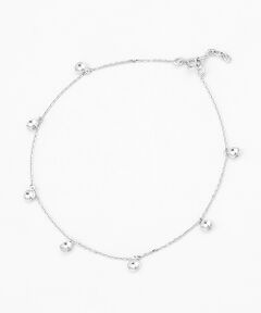 CHRISTIAN BERNARD PARIS / クリスチャン ベルナール パリ アンクレット | シルバー　スイングラウンドパーツ　ステーションチェーンアンクレット