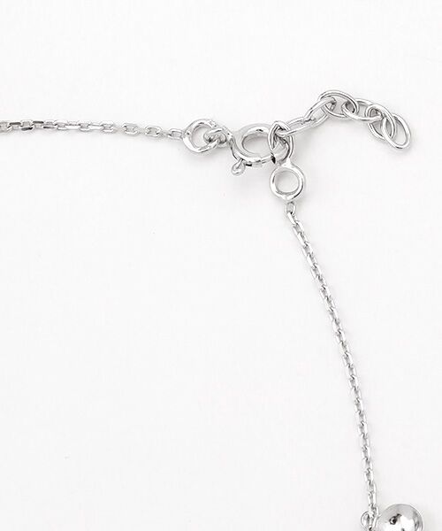 CHRISTIAN BERNARD PARIS / クリスチャン ベルナール パリ アンクレット | シルバー　スイングラウンドパーツ　ステーションチェーンアンクレット | 詳細1