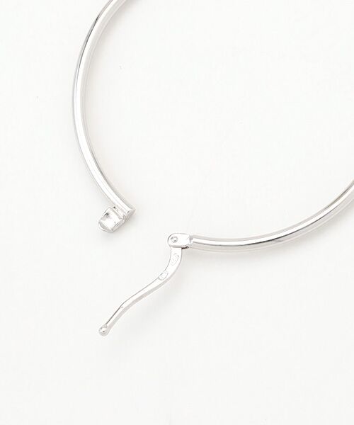 CHRISTIAN BERNARD PARIS / クリスチャン ベルナール パリ ピアス・イヤリング | シルバー　シンプルフープピアス | 詳細2