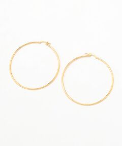 CHRISTIAN BERNARD PARIS / クリスチャン ベルナール パリ ピアス・イヤリング | イエロー　メガビッグシンプルフープピアス