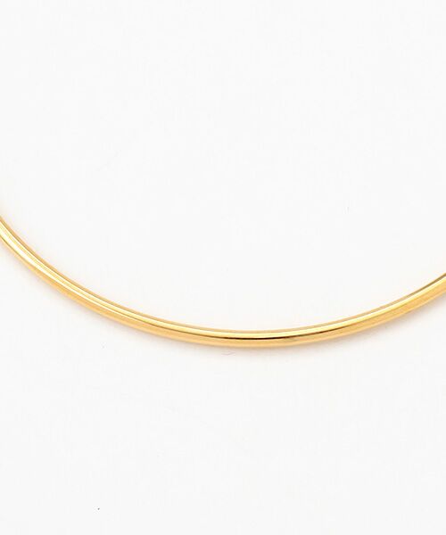 CHRISTIAN BERNARD PARIS / クリスチャン ベルナール パリ ピアス・イヤリング | イエロー　メガビッグシンプルフープピアス | 詳細2