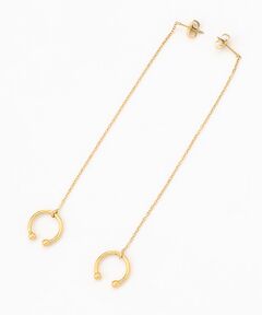 CHRISTIAN BERNARD PARIS / クリスチャン ベルナール パリ ピアス・イヤリング | イヤーカフ付きチェーンピアス