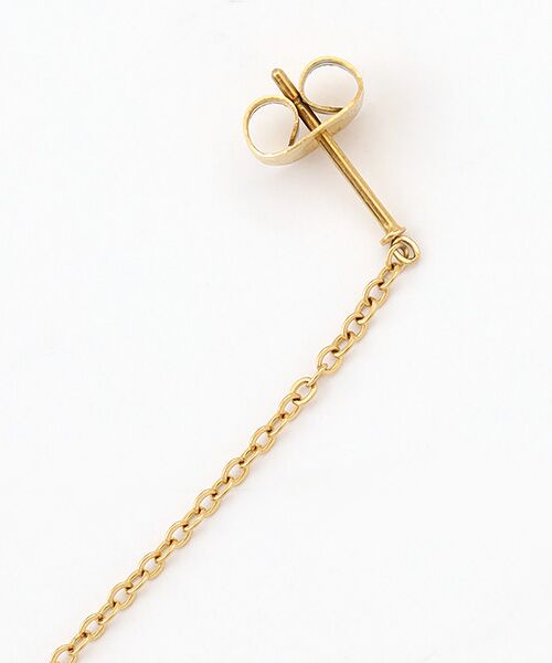 CHRISTIAN BERNARD PARIS / クリスチャン ベルナール パリ ピアス・イヤリング | イヤーカフ付きチェーンピアス | 詳細2