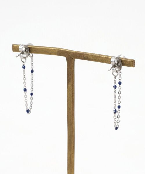 CHRISTIAN BERNARD PARIS / クリスチャン ベルナール パリ ピアス・イヤリング | キャッチ連結チェーンピアス | 詳細1