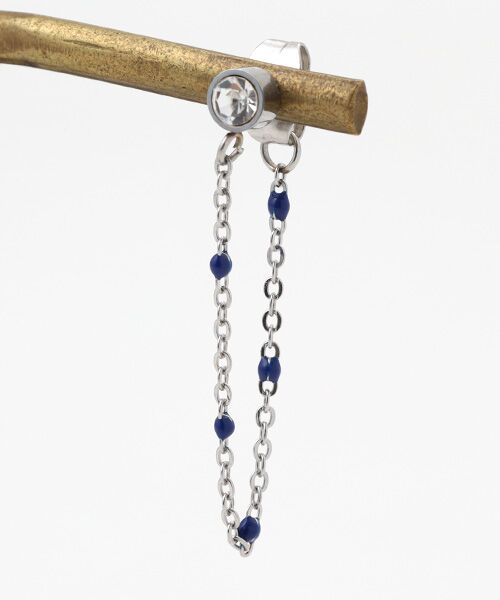 CHRISTIAN BERNARD PARIS / クリスチャン ベルナール パリ ピアス・イヤリング | キャッチ連結チェーンピアス | 詳細2