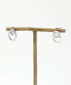 CHRISTIAN BERNARD PARIS / クリスチャン ベルナール パリ ピアス・イヤリング | オーバルシェイプ　デザインスタッズピアス