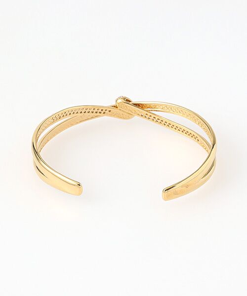 CHRISTIAN BERNARD PARIS / クリスチャン ベルナール パリ ブレスレット・バングル | リボン風クロスバングル | 詳細2