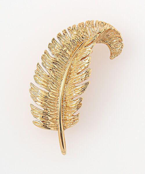 CHRISTIAN BERNARD PARIS / クリスチャン ベルナール パリ ブローチ・コサージュ | フェザーモチーフブローチ | 詳細3