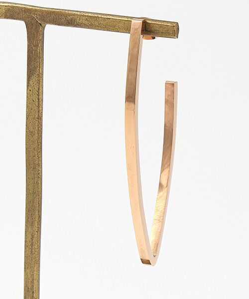 CHRISTIAN BERNARD PARIS / クリスチャン ベルナール パリ ピアス・イヤリング | ステンレス シャープラインピアス | 詳細2