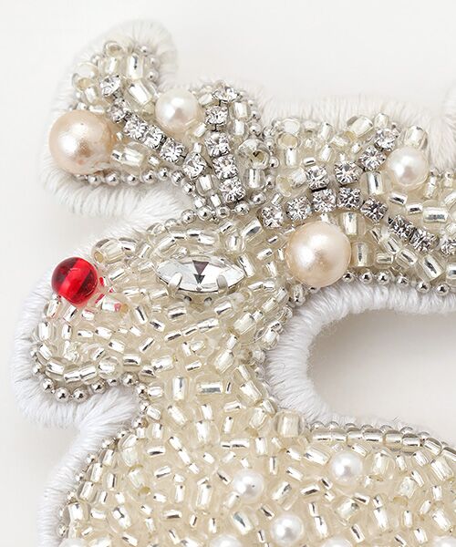 CHRISTIAN BERNARD PARIS / クリスチャン ベルナール パリ ブローチ・コサージュ | 刺繍ブローチ(ルドルフ) | 詳細2