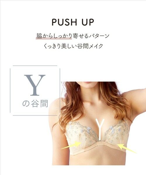 Chut！ INTIMATES / シュット！ インティメイツ ブラ | 【涼しいメッシュカップ・くっきり谷間】 プッシュアップブラ (C379) | 詳細10