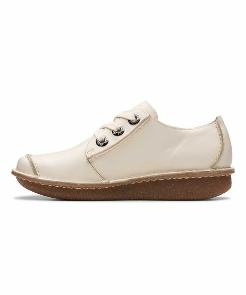 Clarks / クラークス フラットシューズ | クラークス 014D Funny Dream クリーム カジュアルシューズ | 詳細3