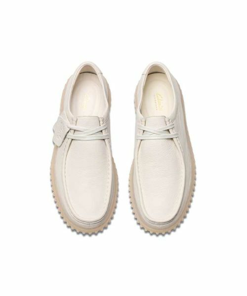 Clarks / クラークス ビジネス・ドレスシューズ | クラークス 664J Torhill Lo トーヒルロー ホワイト カジュアルシューズ | 詳細2