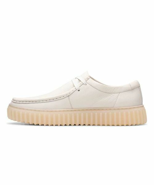 Clarks / クラークス ビジネス・ドレスシューズ | クラークス 664J Torhill Lo トーヒルロー ホワイト カジュアルシューズ | 詳細3