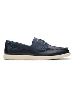 Clarks / クラークス ビジネス・ドレスシューズ | クラークス 779J Bratton Boat ブラットンボート ネイビー カジュアルシューズ