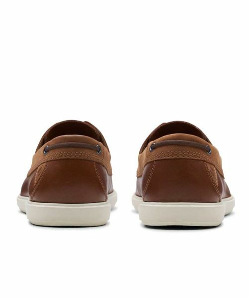 Clarks / クラークス ビジネス・ドレスシューズ | クラークス 779J Bratton Boat ブラットンボート タン カジュアルシューズ | 詳細4