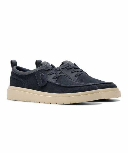 Clarks / クラークス ビジネス・ドレスシューズ | クラークス 784J Polden Moc ポルデンモック ネイビー カジュアルシューズ | 詳細1
