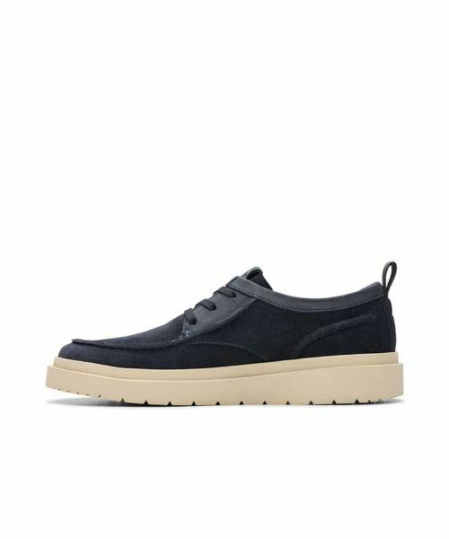 Clarks / クラークス ビジネス・ドレスシューズ | クラークス 784J Polden Moc ポルデンモック ネイビー カジュアルシューズ | 詳細3