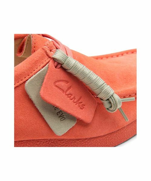 Clarks / クラークス フラットシューズ | クラークス 958G WallabeeEVOSh コーラル カジュアルシューズ | 詳細6