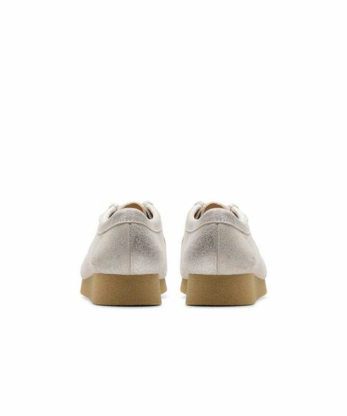 Clarks / クラークス フラットシューズ | クラークス 016K WallabeeEVOSh シルバー カジュアルシューズ | 詳細4