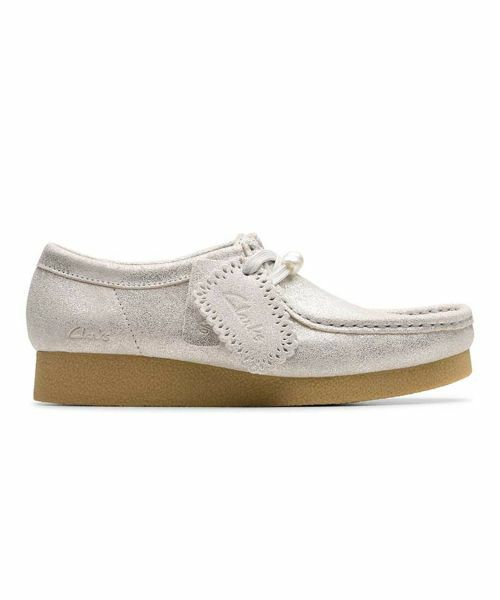 Clarks/クラークス Clarks 016K WallabeeEVOSh ワラビーエヴォ シルバー カジュアルシューズ シルバー 50(24.0) Clarks/クラークス Clarks 016K WallabeeEVOSh ワラビーエヴォ シルバー カジュアルシューズ シルバー 50(24.0)