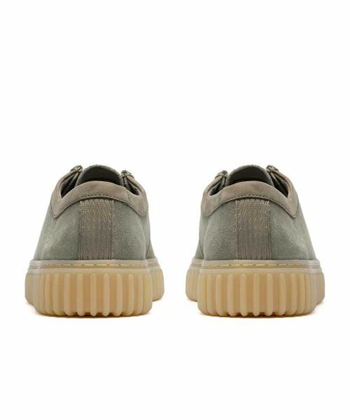 Clarks / クラークス ビジネス・ドレスシューズ | クラークス 664J Torhill Lo トーヒルロー カーキ カジュアルシューズ | 詳細4