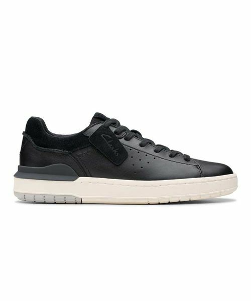 Clarks/クラークス Clarks 823J Courtlite2 Run コードライト2 ラン ブラック スニーカー ブラック 75(25.5) Clarks/クラークス Clarks 823J Courtlite2 Run コードライト2 ラン ブラック スニーカー ブラック 75(25.5)