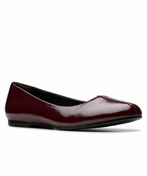 Clarks / クラークス フラットシューズ | クラークス 005K Livia Lily リビアリリー バーガンディ カジュアルシューズ | 詳細1