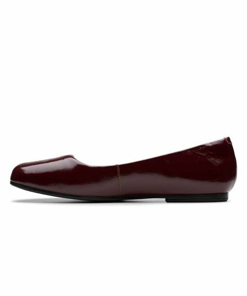 Clarks / クラークス フラットシューズ | クラークス 005K Livia Lily リビアリリー バーガンディ カジュアルシューズ | 詳細3