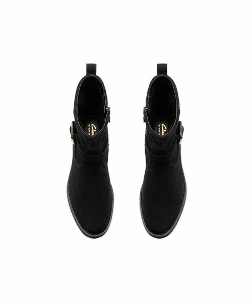 Clarks / クラークス ブーツ（ショート丈） | クラークス 006K Nella Mid ネラミッド ブラック ブーツ | 詳細2