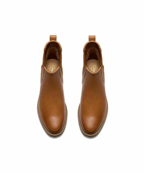 Clarks / クラークス ブーツ（ショート丈） | クラークス 007K Nella Top ネラトップ タン ブーツ | 詳細2