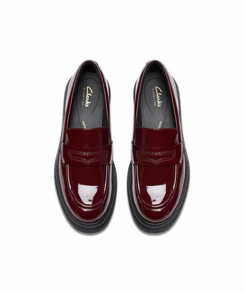 Clarks / クラークス フラットシューズ | クラークス 008K Orinoco3 Edge バーガンディ カジュアルシューズ | 詳細2