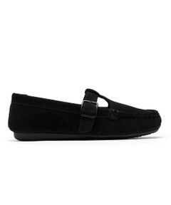 Clarks / クラークス フラットシューズ | Clarks 051K Freckle Tbar フレックルTバー ブラック カジュアルシューズ