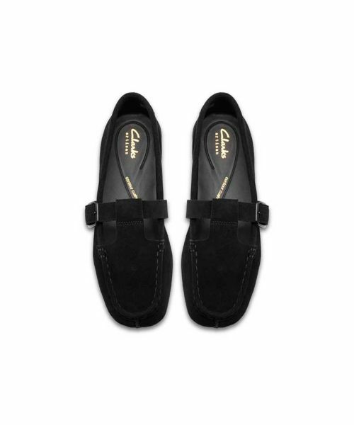 Clarks / クラークス フラットシューズ | Clarks 051K Freckle Tbar フレックルTバー ブラック カジュアルシューズ | 詳細2