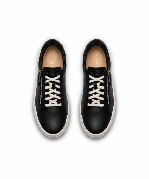 Clarks / クラークス スニーカー | Clarks 052K Hollyrose Zip ホリローズジップ ブラック スニーカー | 詳細2