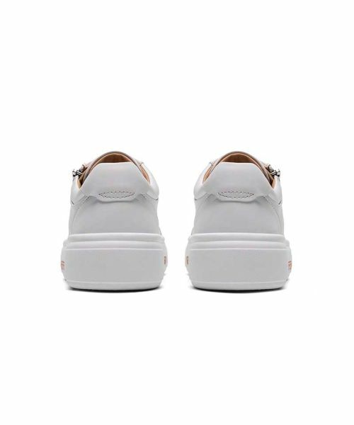 Clarks / クラークス スニーカー | Clarks 052K Hollyrose Zip ホリローズジップ ホワイト スニーカー | 詳細4