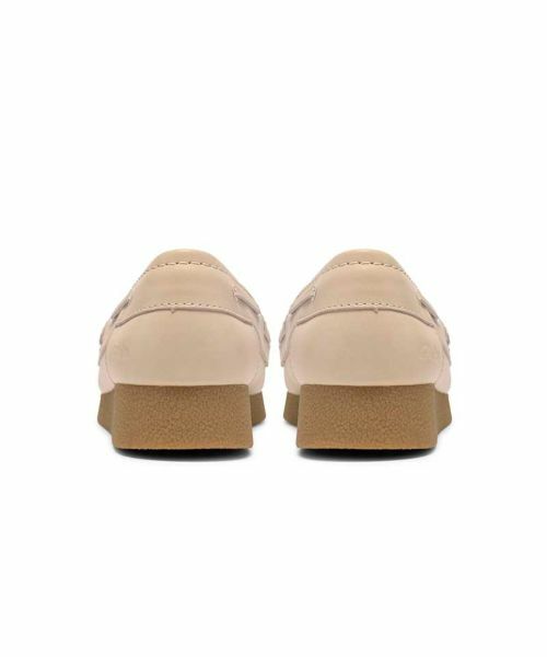 Clarks / クラークス フラットシューズ | Clarks 060K ワラビーエヴォシー クリーム カジュアルシューズ | 詳細4