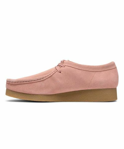 Clarks / クラークス フラットシューズ | Clarks 061K ワラビーエヴォシュー ライトピンク カジュアルシューズ | 詳細3
