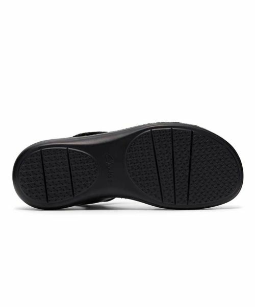 Clarks / クラークス サンダル | Clarks 066K Cecily Mix セシリーミックス ブラック サンダル | 詳細5