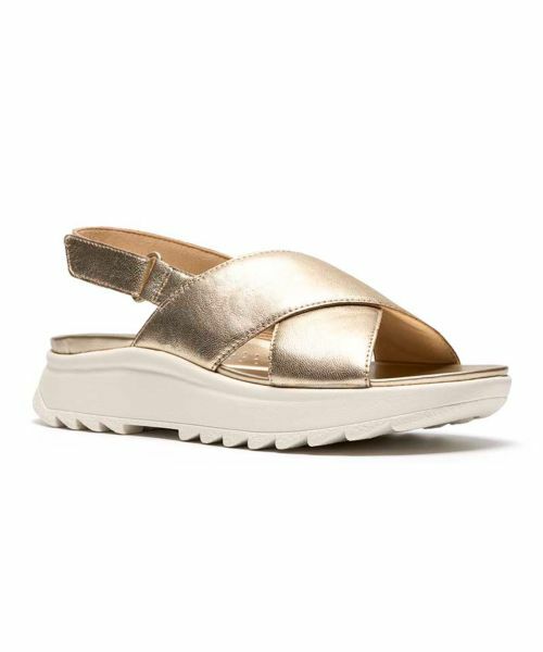 Clarks / クラークス サンダル | Clarks 068K ダッシュライトウィッシュ ゴールド サンダル | 詳細1